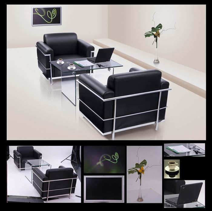 Fotomontage: Interieur Design Fotomontage: Interieur Design